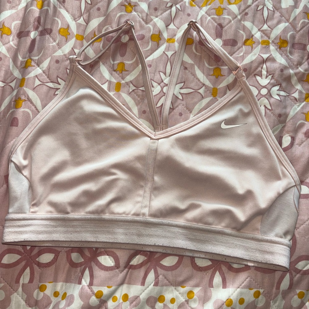 Nike Women's Light Pink Sports Bra